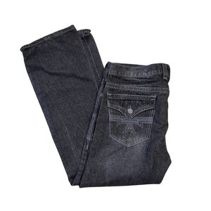 Men's Loose Fit Xtreme Couture Black Jeans